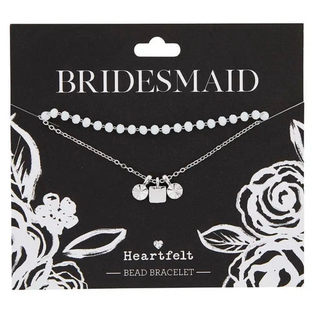 Elegant Silver Charm Bracelet for Weddings